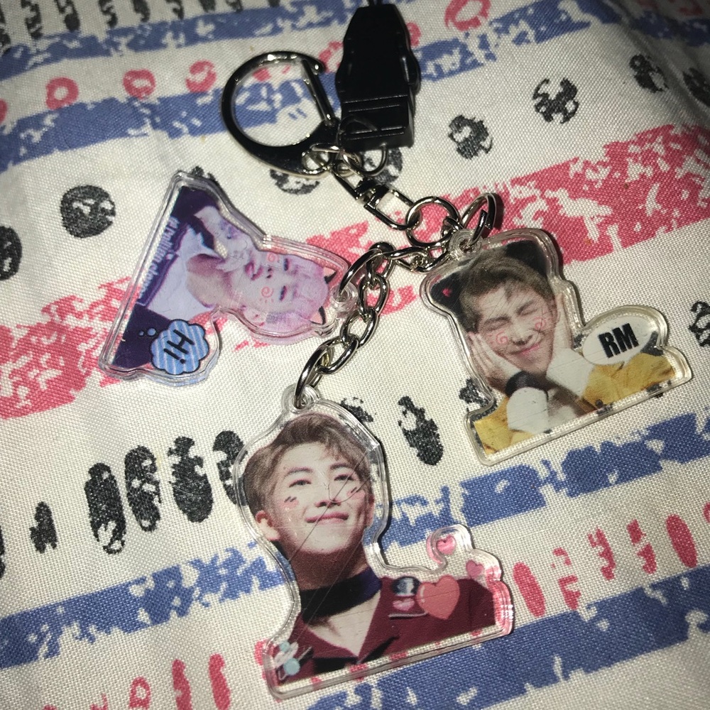 BTS RM Rap Monster Keychain